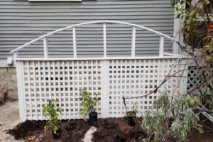 Stained White Arbor